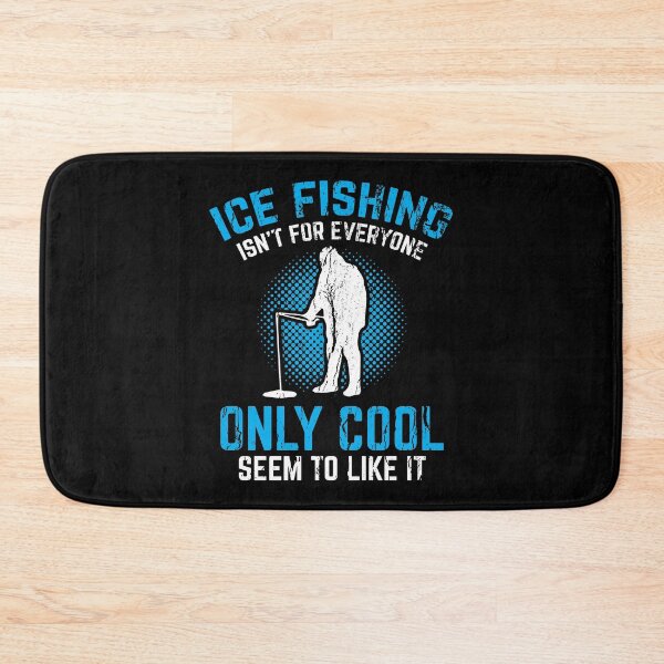 Item preview, Cool People Ice Fishing Winter Ice Hole Holiday Gift designed and sold by haselshirt.