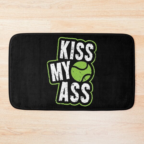 Item preview, Tennis Sport Lover Kiss My Ass Birthday Gift Idea designed and sold by haselshirt.