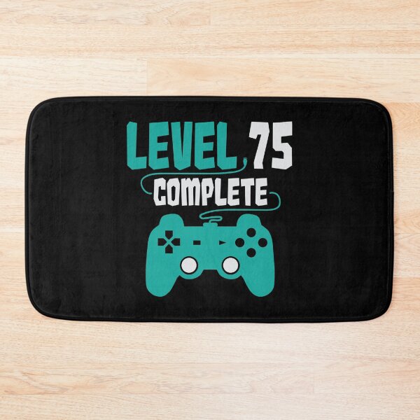 Item preview, Gamer Shirt Level 75 Complete Gaming Birthday Gift Tee designed and sold by haselshirt.