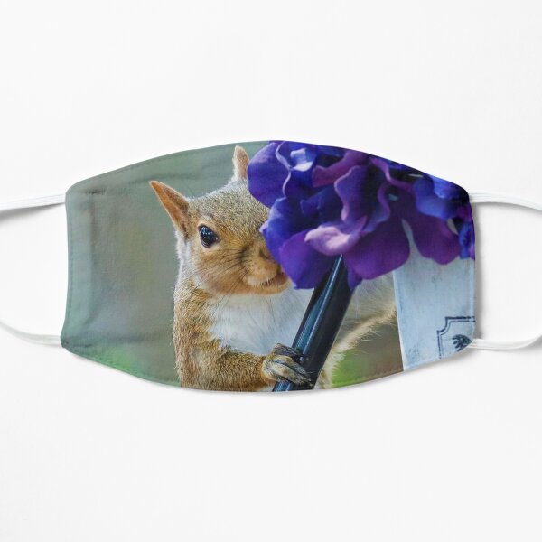 Shy sweet Rosie Flat Mask