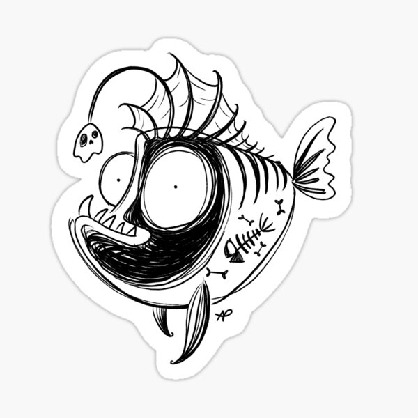 The Ghostfish Sticker