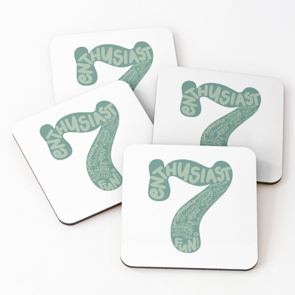 Item preview, Enneagram #7 Sticker designed and sold by Lauren  Sheffield.