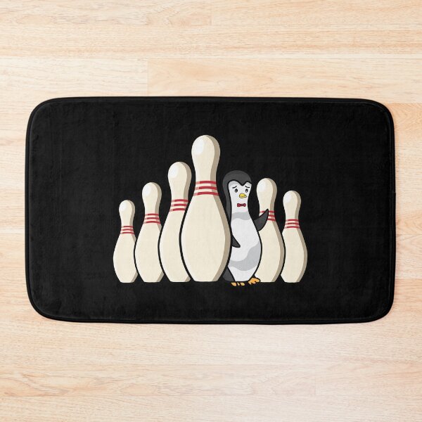 Item preview, Bowling Penguin Pin Christmas Xmas Holiday Gift designed and sold by haselshirt.