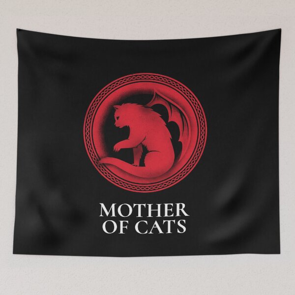 Item preview, Mother of Cats  designed and sold by CatMonkStudios.