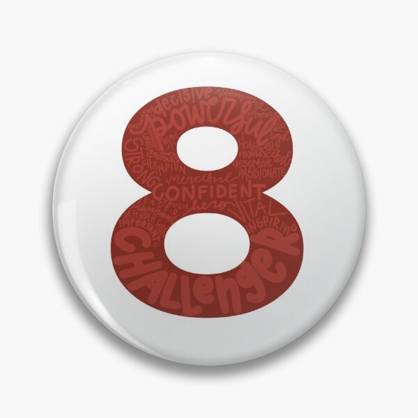 Item preview, Enneagram #8 Sticker designed and sold by Lauren  Sheffield.