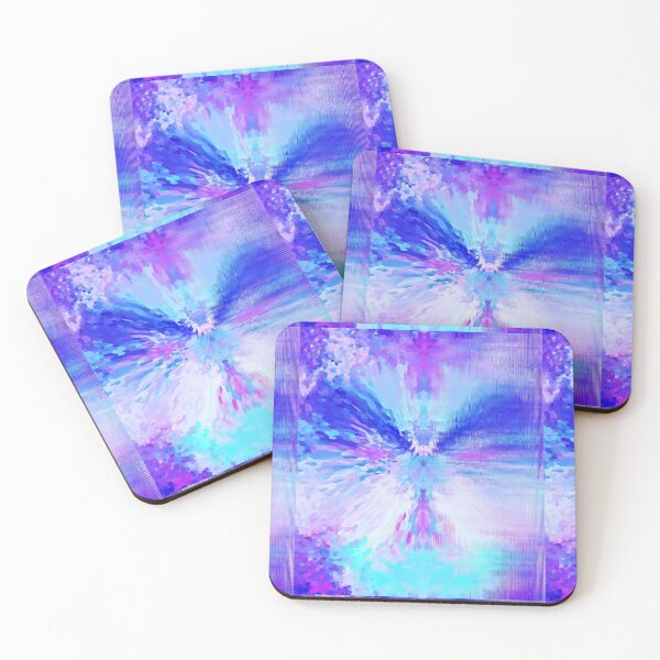 Item preview, Blue pastel with purple and pink colors designed and sold by BalloonPrints.