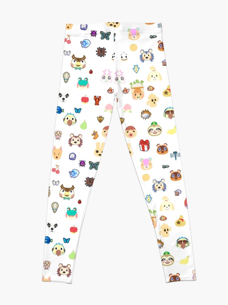 Alternate view of animal crossing cute pattern Leggings