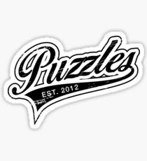 Puzzles HIMYM Black Sticker