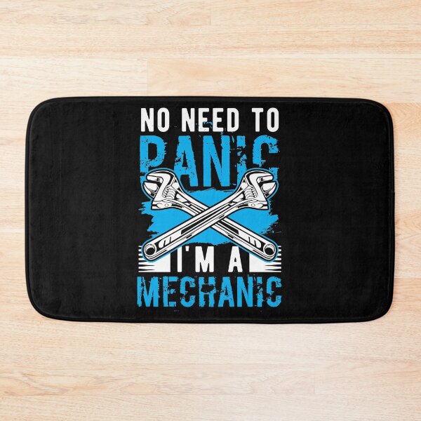 Item preview, Mechanic No Need To Panic Wrench Life Birthday Gift designed and sold by haselshirt.