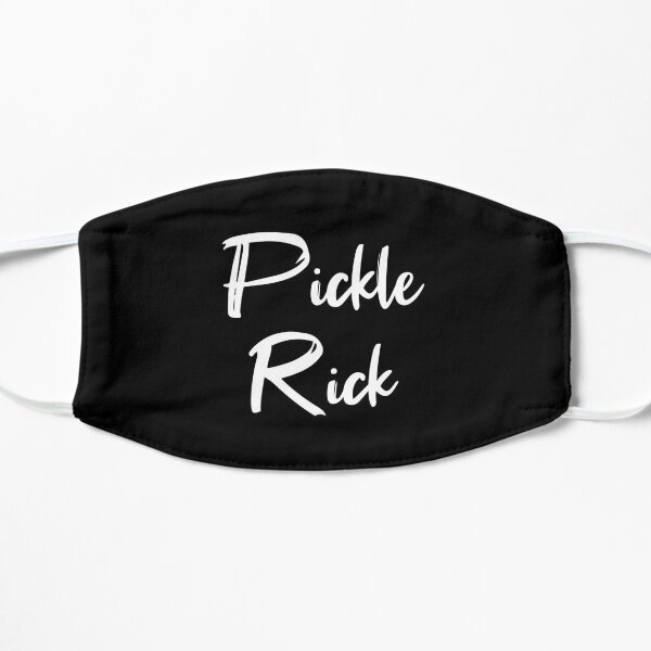 Pickle Rick (Black) Mask