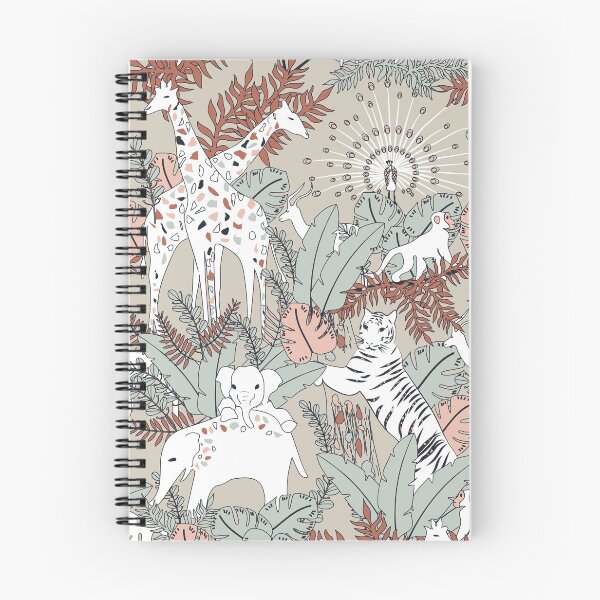 Item preview, I Spy Wildlife Tropical Terrazzo Safari- Line art Nursery Animals Adventure designed and sold by winkeltriple.