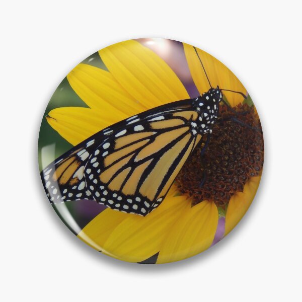 Item preview, Monarch butterfly on a yellow sunflower,  designed and sold by Stephanie  Skeem.