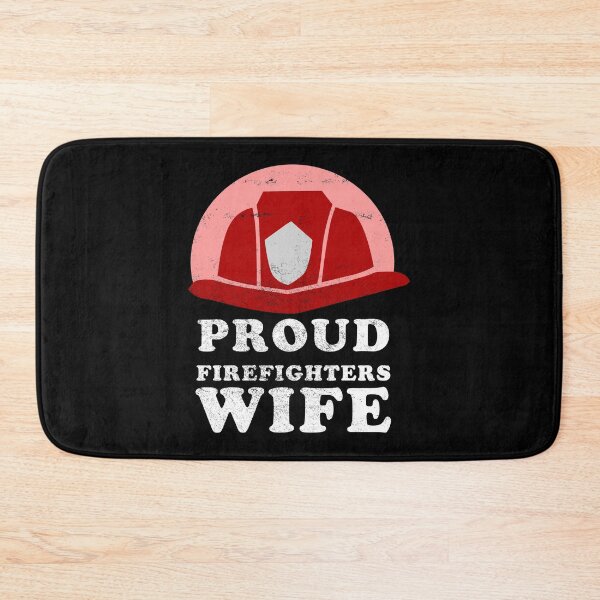 Item preview, Firefighter's Wife Proud Firemen Gift  designed and sold by haselshirt.