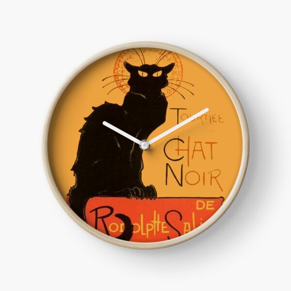 Tournee Du Chat Noir - After Steinlein Clock