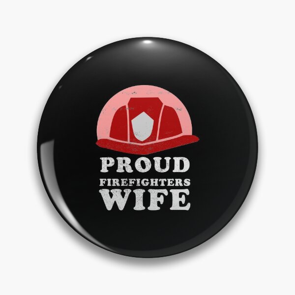 Item preview, Firefighter's Wife Proud Firemen Gift  designed and sold by haselshirt.
