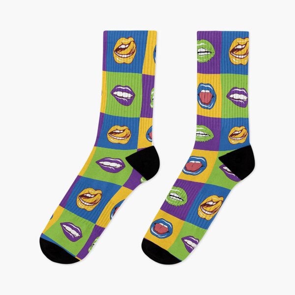 Item preview, Pop Art Shirt Lips Graphic Art Retro Gift Tee designed and sold by haselshirt.