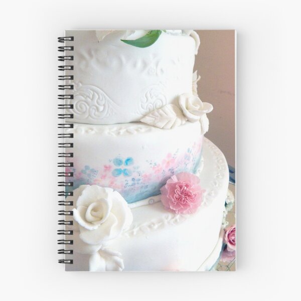 Item preview, watercolor wedding cake  designed and sold by Stephanie  Skeem.