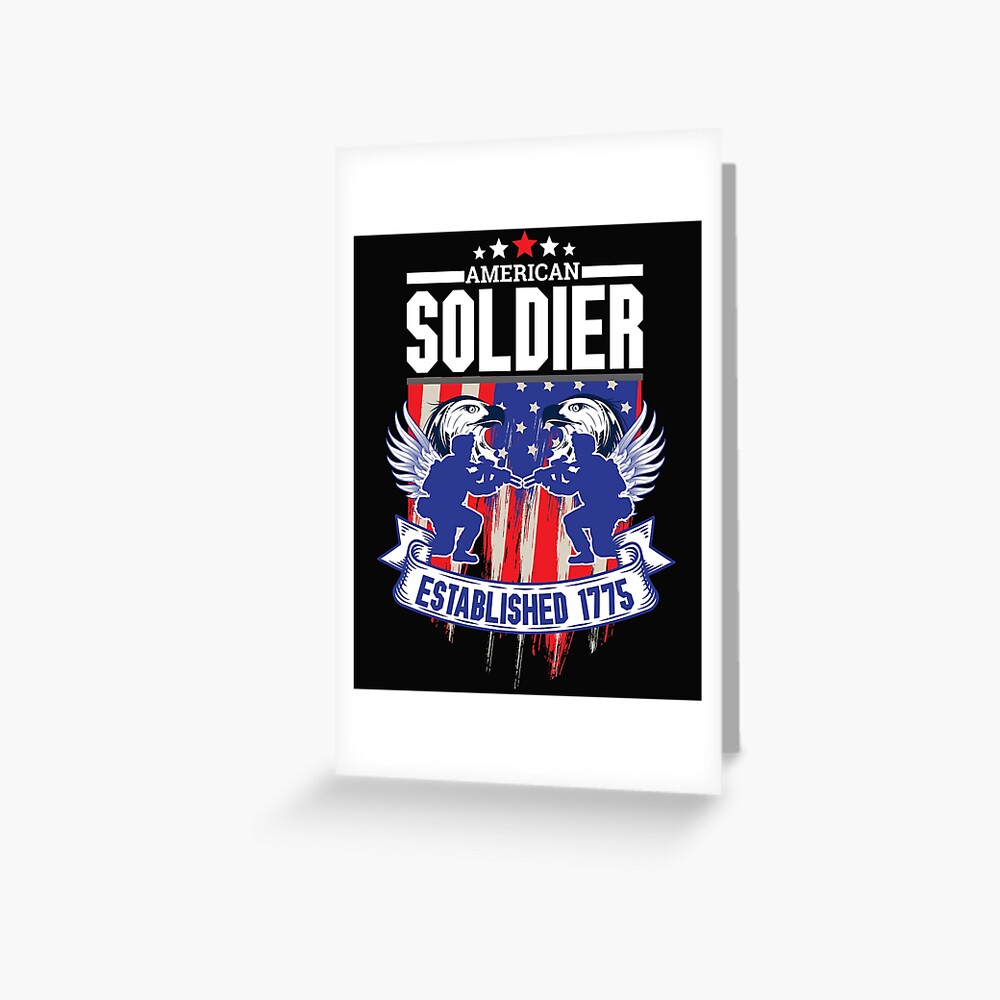 Soldier T Shirt Design Us Army T Shirt Design Postcard By Opulentgraphic Redbubble - camouflage army muscle shirt roblox