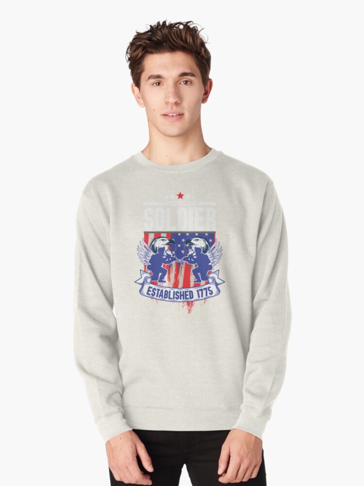 Soldier T Shirt Design Us Army T Shirt Design Pullover Sweatshirt By Opulentgraphic Redbubble - soldier army t shirt roblox