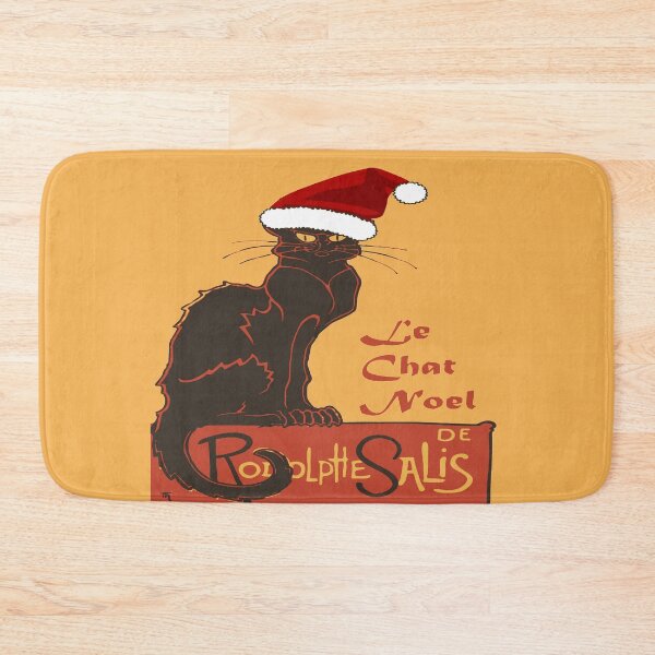 Item preview, Le Chat Noel Christmas Spoof Vector Art designed and sold by taiche.