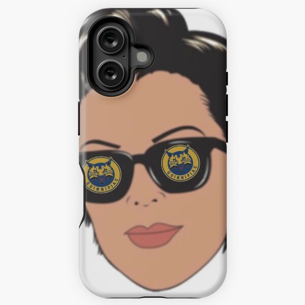 Aperçu de l'œuvre quinnipiac u kris jenner shades sticker créée et vendue par l17m04.