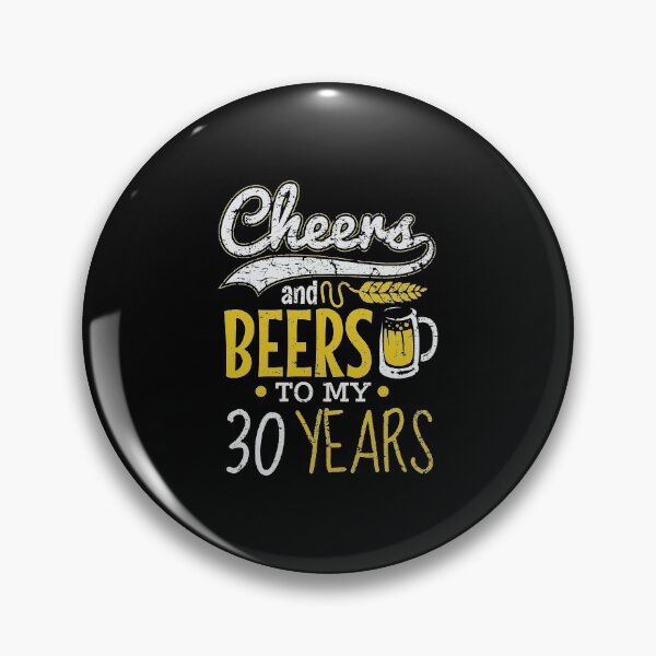 Item preview, Cheers and Beers 30th Birthday Gift Idea designed and sold by haselshirt.