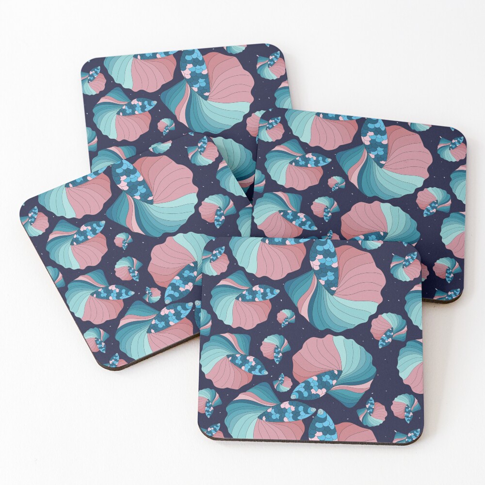 Item preview, Coasters (Set of 4) designed and sold by Rococodesigns.