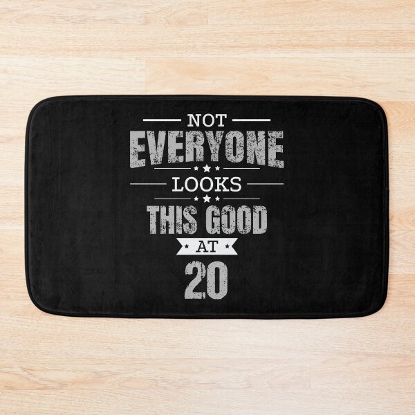 Item preview, 20th Birthday Gift Retro Twenty 20 Years Looks This Good Grey designed and sold by haselshirt.