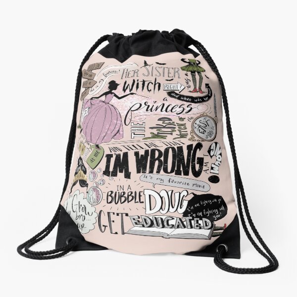 Wicked Witch of the East Bro Drawstring Bag
