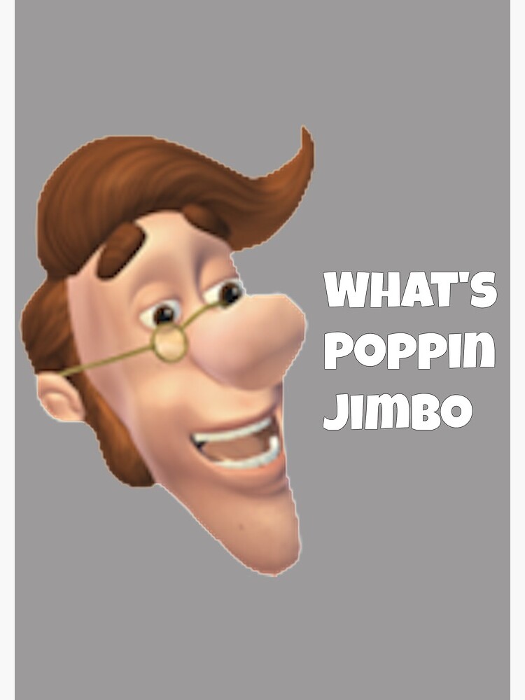 Whats Poppin Jimbo Meme Spiral Notebook For Sale By Freshmemes Redbubble 