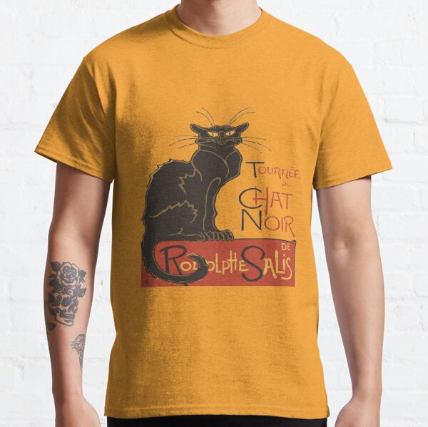 Tournee du Chat Noir De Rodolphe Salis Vector Classic T-Shirt