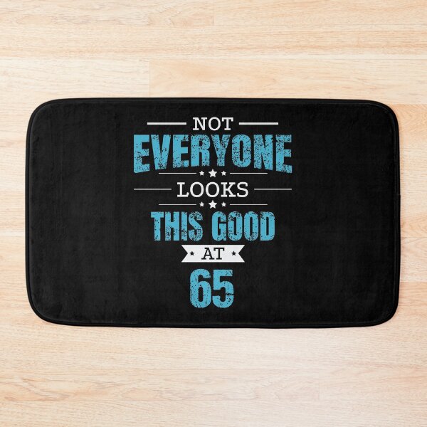 Item preview, 65th Birthday Gift Retro Sixty Five 65 Years Looks This Good Blue designed and sold by haselshirt.
