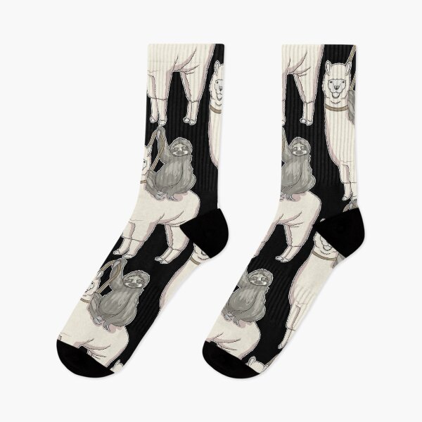 Item preview, Cute Sloth Riding Llama Spirit Animal Gift Idea designed and sold by haselshirt.
