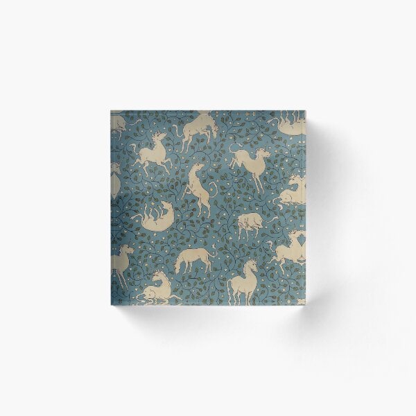 Twilight Unicorns Acrylic Block