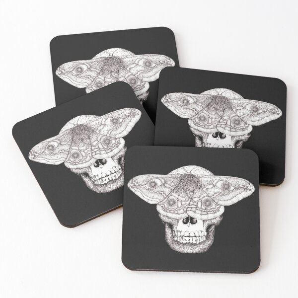 Item preview, Moth Skull designed and sold by Flower Magic .
