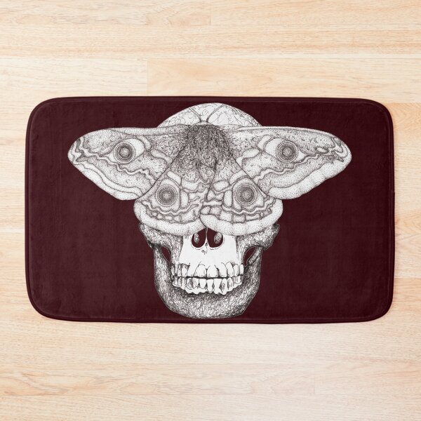Item preview, Moth Skull designed and sold by Flower Magic .