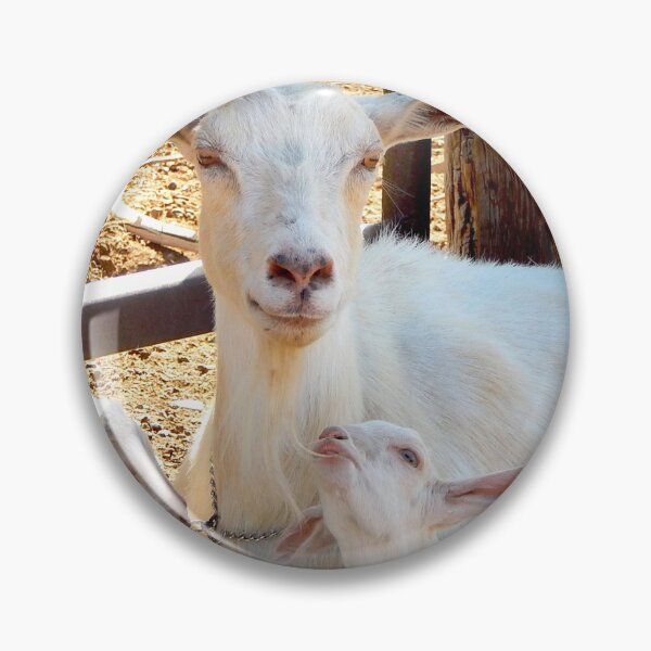 Item preview, mamma and baby goats designed and sold by Stephanie  Skeem.