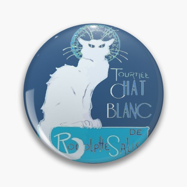 Item preview, Tournee du Chat Noir Chat Blanc Vector Distressed  designed and sold by taiche.