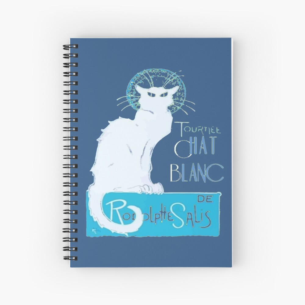 Tournee du Chat Noir Chat Blanc Vector Distressed