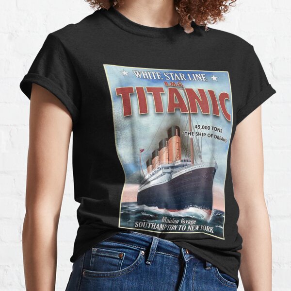 A 1912 Vintage Titanic Voyage Ship Cruise Vessel Classic T-Shirt
