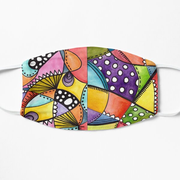 Choose happy Flat Mask