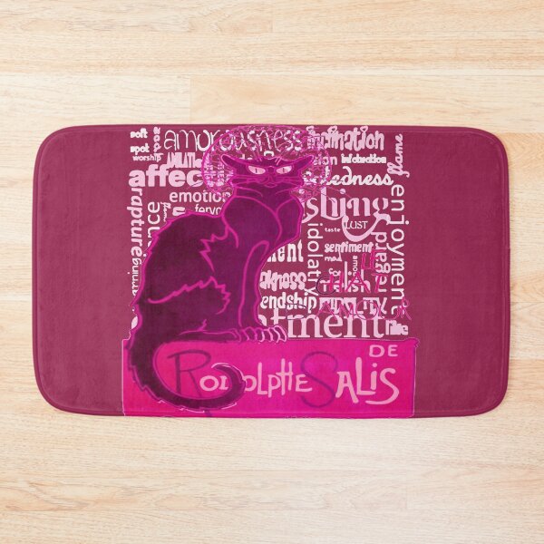 Item preview, Le Chat Noir DAmour Love Cat designed and sold by taiche.
