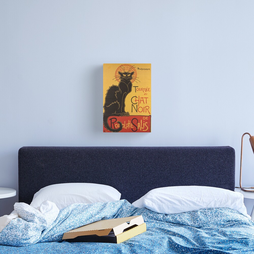 Disover Soon, the Black Cat Tour by Rodolphe Salis | Canvas Print