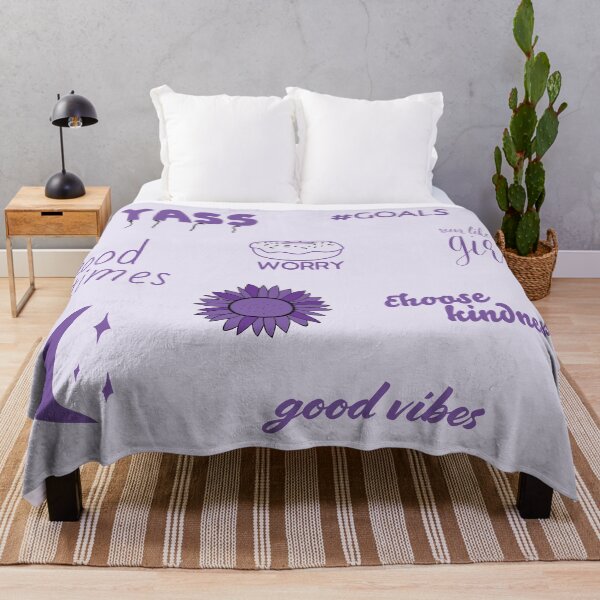 Item preview, Cute Purple Sticker Pack - collection of hand drawn images and text. designed and sold by The-Goods.