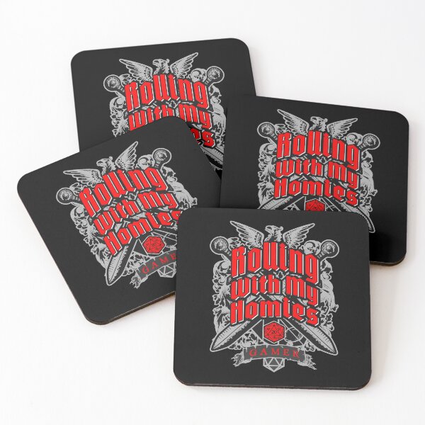 Item preview, Rolling With My Homies RPG Gamer D20 Dice designed and sold by GrandeDuc.