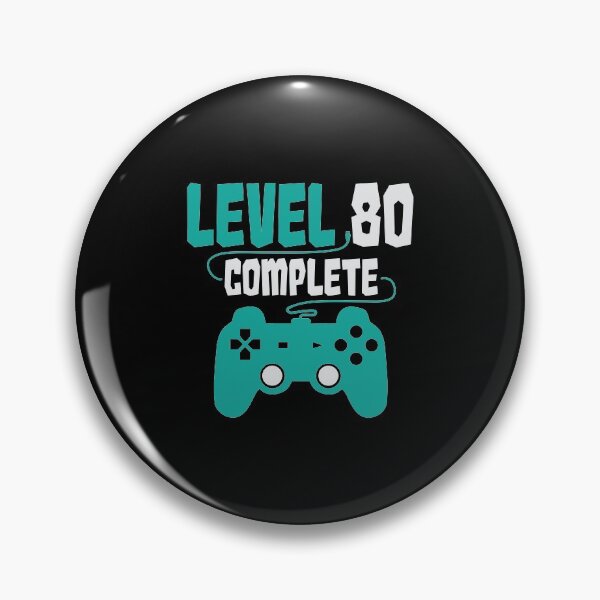 Item preview, Gamer Shirt Level 80 Complete Gaming Birthday Gift Tee designed and sold by haselshirt.