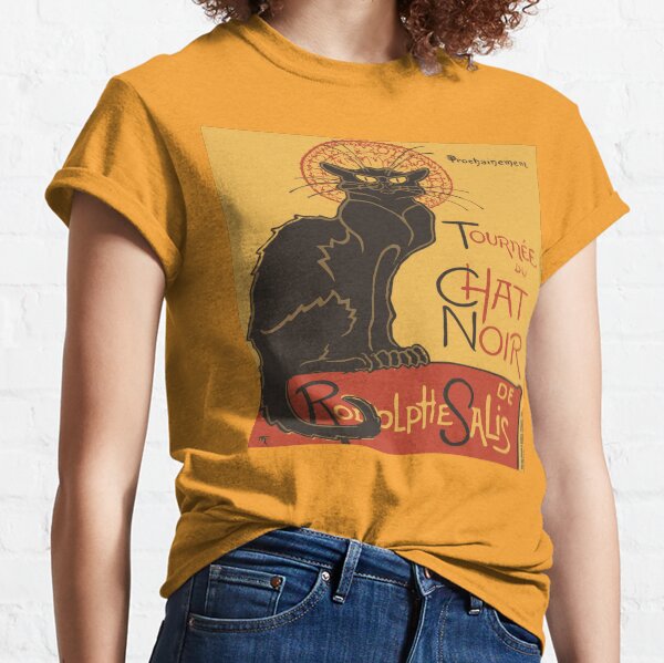 Tournee du Chat Noir De Rodolphe Salis Vector Classic T-Shirt