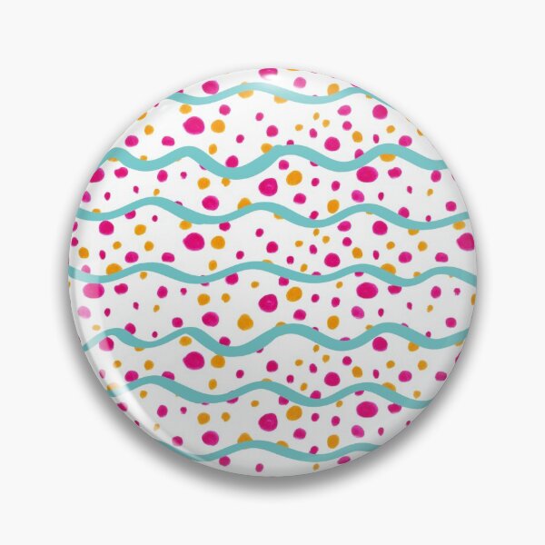 Item preview, Icing and Sprinkles :: Pokadots and Squiggle Wavy Lines designed and sold by tinaschofield.