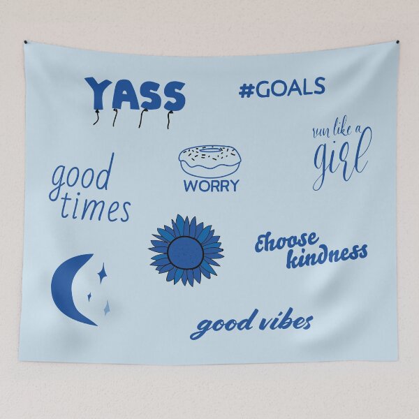 Item preview, Cute Blue Pack - collection of hand drawn images and text. designed and sold by The-Goods.