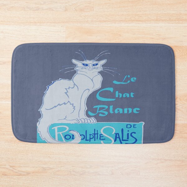 Item preview, Le Chat Blanc A Le Char Noir Parody Vector designed and sold by taiche.